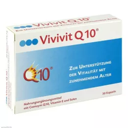 VIVIVIT Cápsulas de Q10, 30 uds