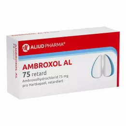 AMBROXOL AL 75 cápsulas de liberación prolongada retardada, 50 uds
