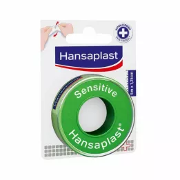 HANSAPLAST Parche de fijación Sensitive 1,25 cm x 5 m, 1 pieza