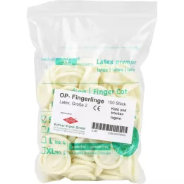 OP-FINGERLING tamaño 2, 100 pz