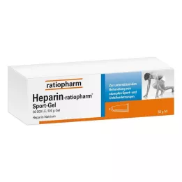 HEPARIN-RATIOPHARM Gel deportivo, 50 g