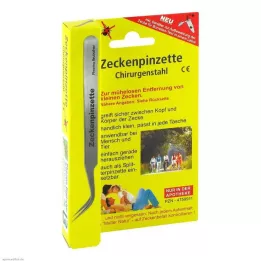ZECKENPINZETTE Acero quirúrgico, 1 pieza