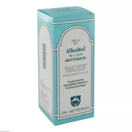 ALKOHOL 70 % V/V Hetterich, 200 ml