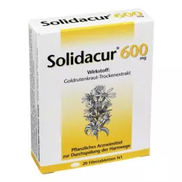SOLIDACUR Comprimidos recubiertos con película de 600 mg, 20 uds