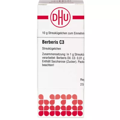 BERBERIS Glóbulos C 3 , 10 g BERBERIS Glóbulos C 3 , 10 g