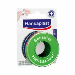 HANSAPLAST Parche de fijación Sensitive 2,5 cm x 5 m, 1 pieza