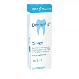 DENTOMIT Gel dental, 2X5 ml