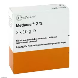 METHOCEL Gotas oftálmicas al 2%, 3X10 g