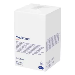 MEDICOMP Vlieskomp.unsteril 10x10 cm 6lagig, 100 pz