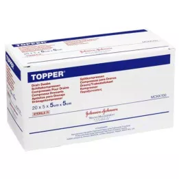TOPPER Bolsa de 5x5 cm estéril, 20x5 uds
