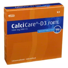 CALCICARE Tabletas efervescentes D3 forte, 100 uds