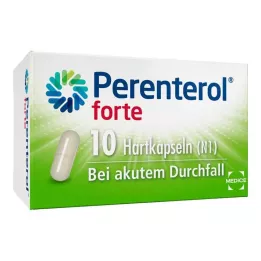 PERENTEROL cápsulas forte 250 mg, 10 uds