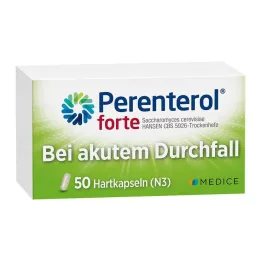 PERENTEROL cápsulas forte 250 mg, 50 uds
