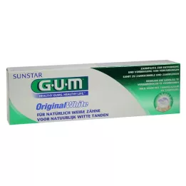 GUM Pasta de dientes blanca original, 75 ml