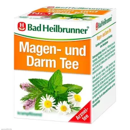 BAD HEILBRUNNER Té para el estómago y los intestinos en bolsitas filtrantes, 8 x 1,75 g