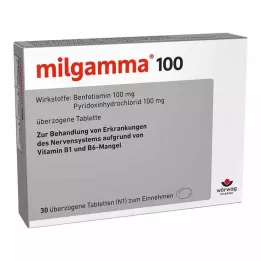 MILGAMMA Comprimidos recubiertos de 100 mg, 30 uds