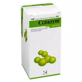 COTAZYM 30,000 gránulos cápsulas resistentes gástricas, 100 pz