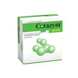 COTAZYM 30,000 gránulos cápsulas resistentes gástricas, 200 pz