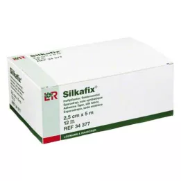 SILKAFIX Grapas de 2,5 cm x 5 m, núcleo de cartón, 12 uds