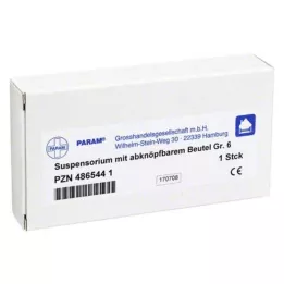 SUSPENSORIUM bolsa extraíble tamaño 6, 1 pz