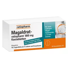 MAGALDRAT-Comprimidos de ratiopharm 800 mg, 50 uds