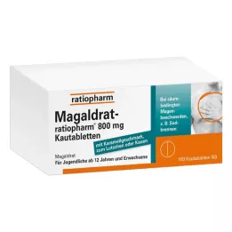 MAGALDRAT-Comprimidos de ratiopharm 800 mg, 100 uds