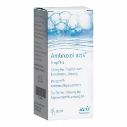 AMBROXOL acis gotas, 50 ml