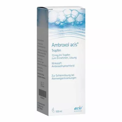 AMBROXOL gotas de acis, 100 ml