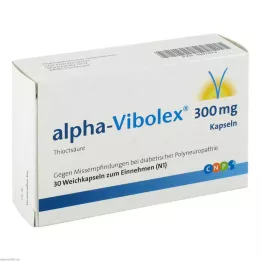 ALPHA VIBOLEX Cápsulas blandas de 300 mg, 30 uds