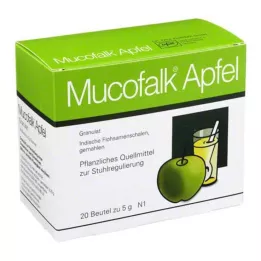 MUCOFALK Manzana Gran. para la preparación de una suspensión para uso oral, 20 uds