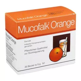 MUCOFALK Granulado de naranja para la preparación de una suspensión para uso oral, 20 uds