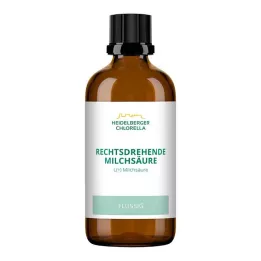 RECHTSDREHENDE Ácido láctico, 100 ml