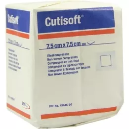 CUTISOFT VLIS comprime 7.5x7.5 cm Unsteril, 100 pz