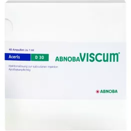 ABNOBAVISCUM Aceris D 30 ampollas, 48 uds