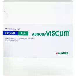 ABNOBAVISCUM Amigdalia D 6 ampollas, 48 uds