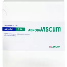 ABNOBAVISCUM Amygdali D 20 ampollas, 48 uds