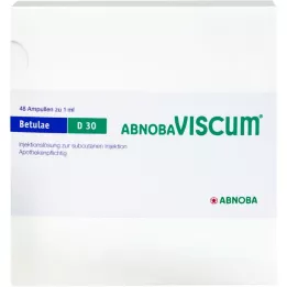 ABNOBAVISCUM Betulae D 30 ampollas, 48 uds