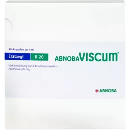 ABNOBAVISCUM Crataegi D 20 ampollas, 48 uds