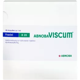 ABNOBAVISCUM Fraxini D 20 ampollas, 48 uds