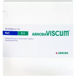 ABNOBAVISCUM Mali D 6 ampollas, 48 uds