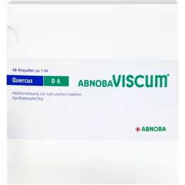 ABNOBAVISCUM Quercus D 6 ampollas, 48 uds