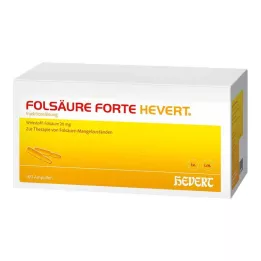 FOLSÄURE HEVERT Ampollas forte, 100X2 ml