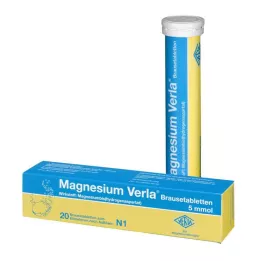 MAGNESIUM VERLA Comprimidos efervescentes, 20 uds