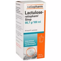 Lactulosa ratiopharm Jarabe, 200 ml