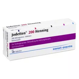 JODETTEN 200 tabletas Henning, 100 uds