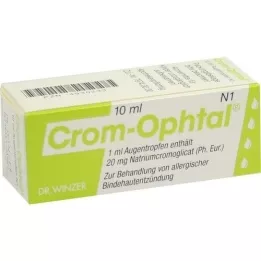 CROM-OPHTAL gotas para los ojos, 10 ml