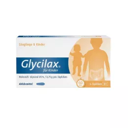 GLYCILAX Supositorios para niños, 6 uds