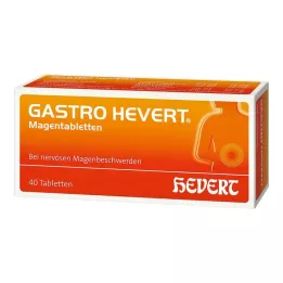 GASTRO-HEVERT Pastillas para el estómago, 40 uds