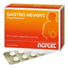 GASTRO-HEVERT Tabletas para el estómago, 100 uds