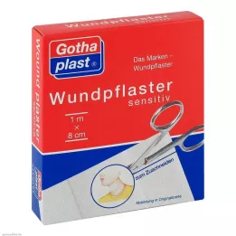 GOTHAPLAST Cuidado de heridas sensible 8 cm x 1 m corte, 1 ud